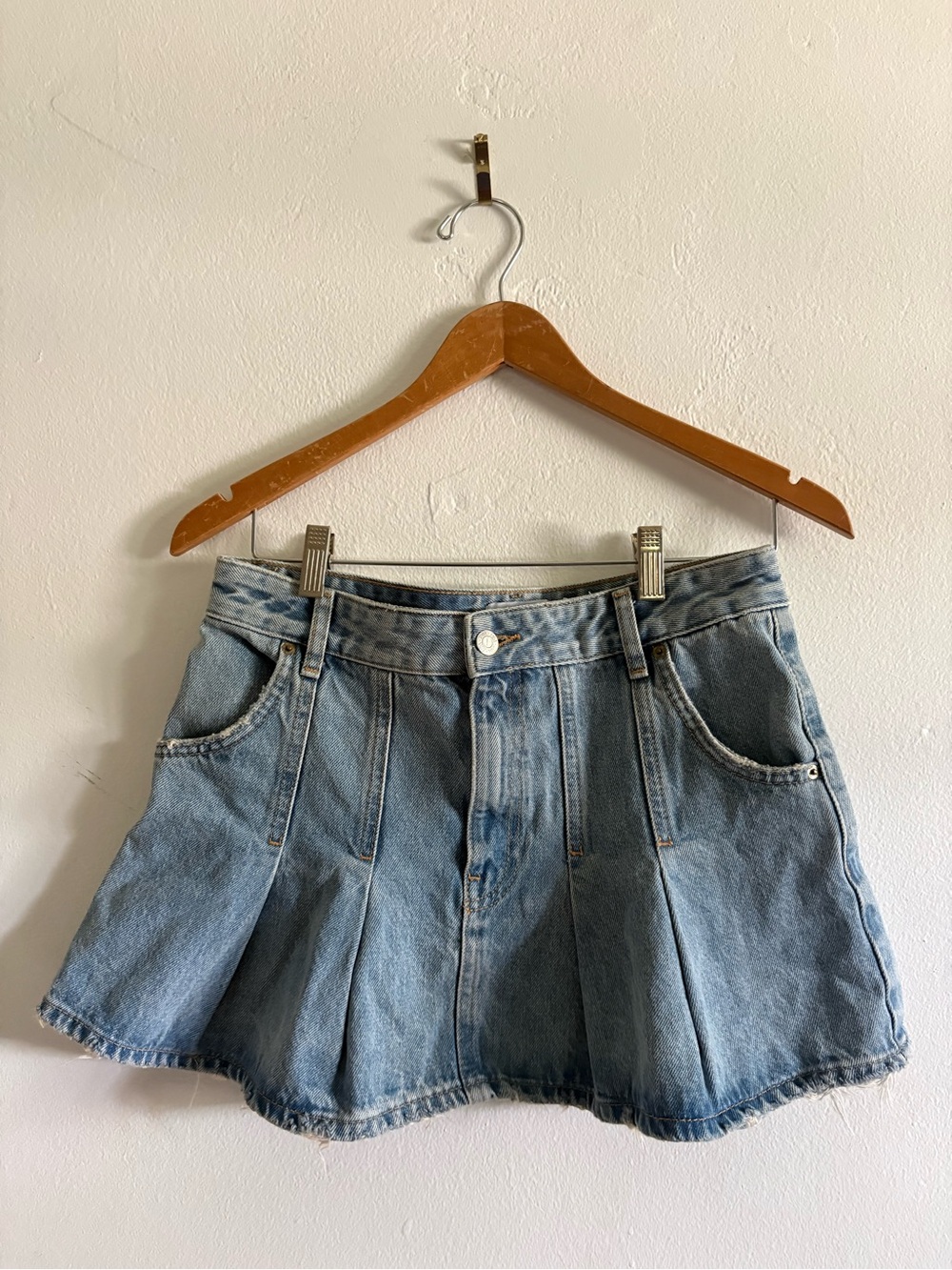 Zara Denim Mini Skirt